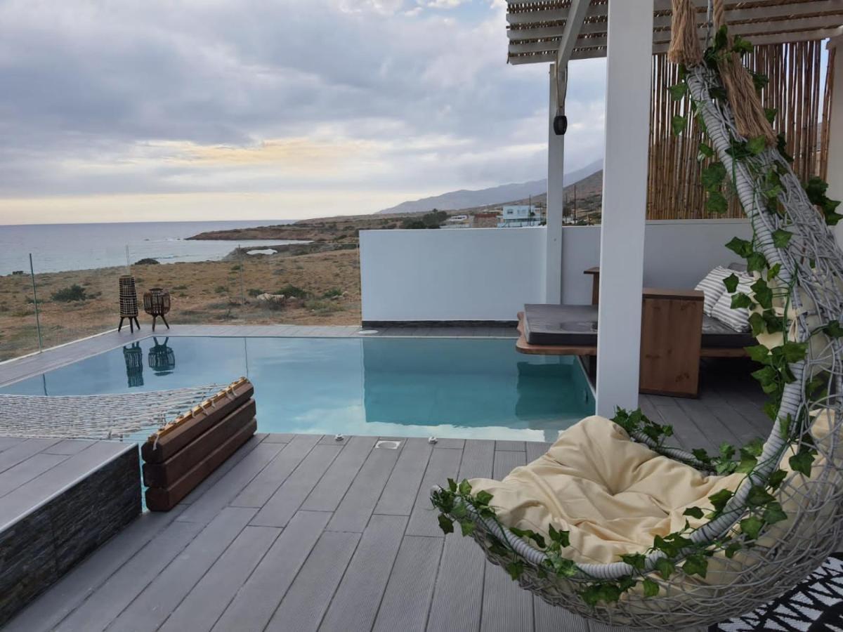 Tramonto Luxury Villa No2 - Breathtaking Sunset View Foiníkion Exterior photo