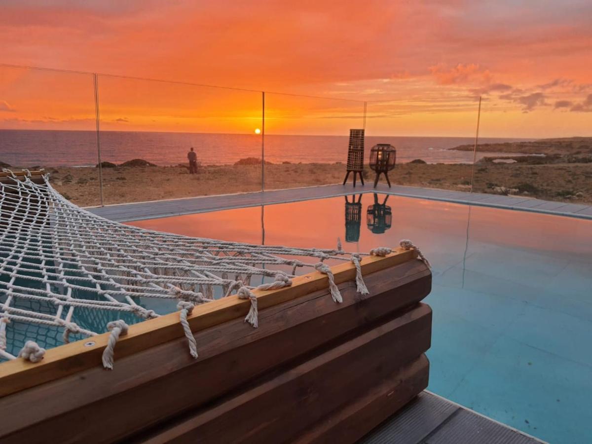 Tramonto Luxury Villa No2 - Breathtaking Sunset View Foiníkion Exterior photo