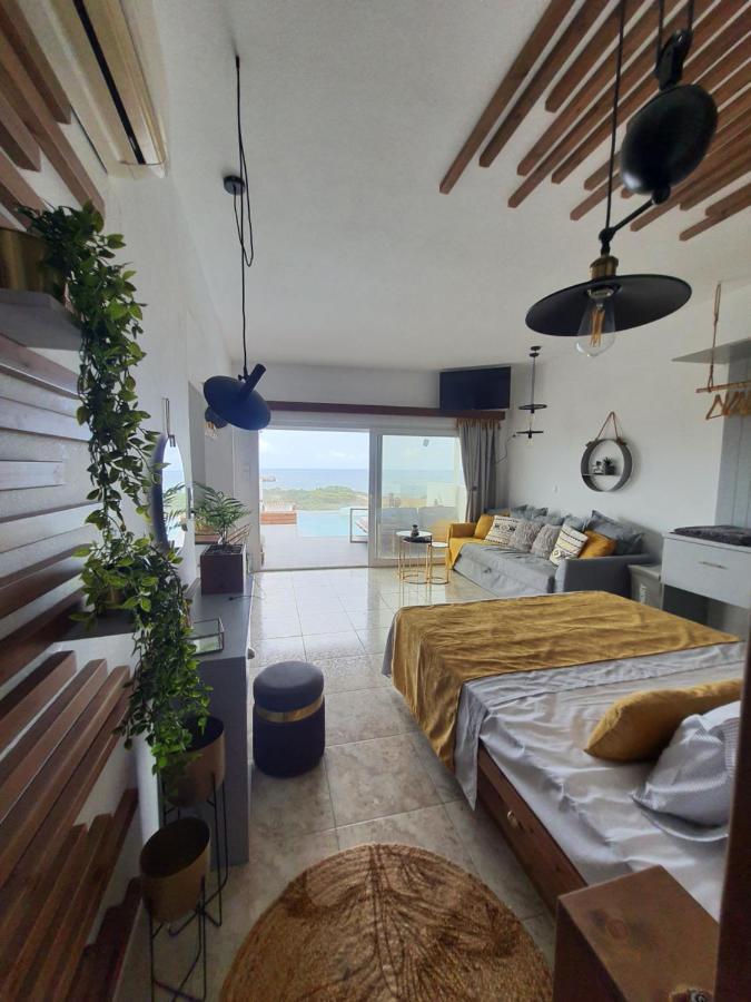 Tramonto Luxury Villa No2 - Breathtaking Sunset View Foiníkion Exterior photo