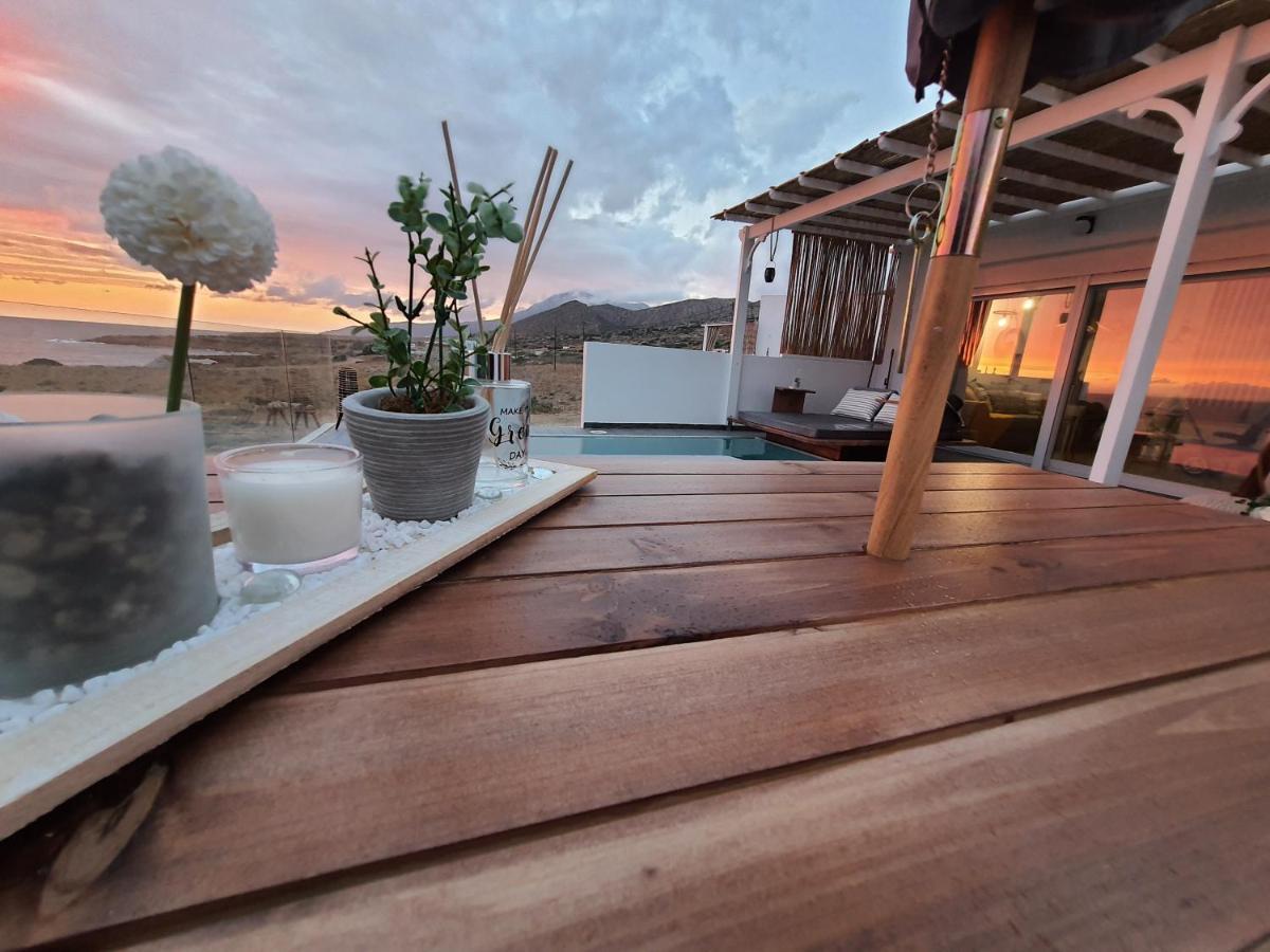 Tramonto Luxury Villa No2 - Breathtaking Sunset View Foiníkion Exterior photo