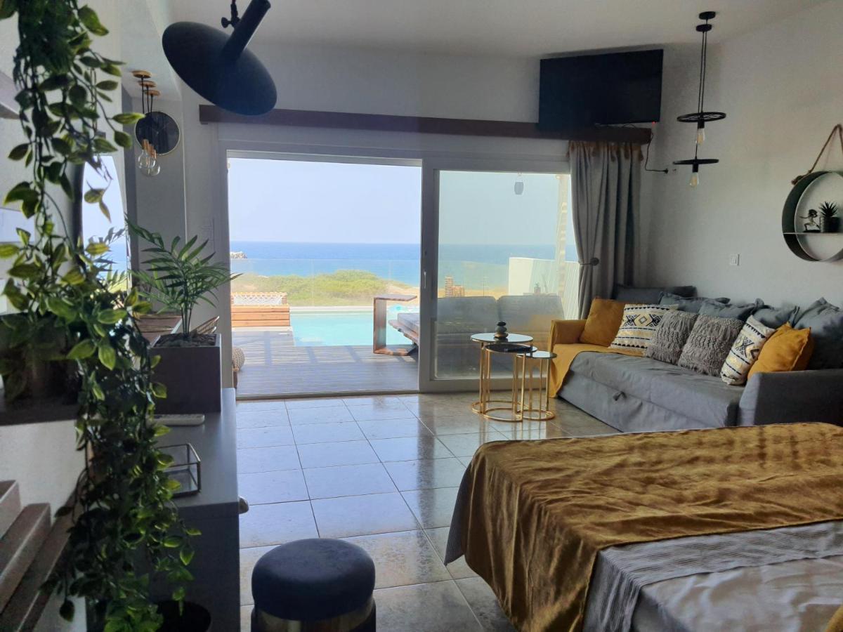 Tramonto Luxury Villa No2 - Breathtaking Sunset View Foiníkion Exterior photo