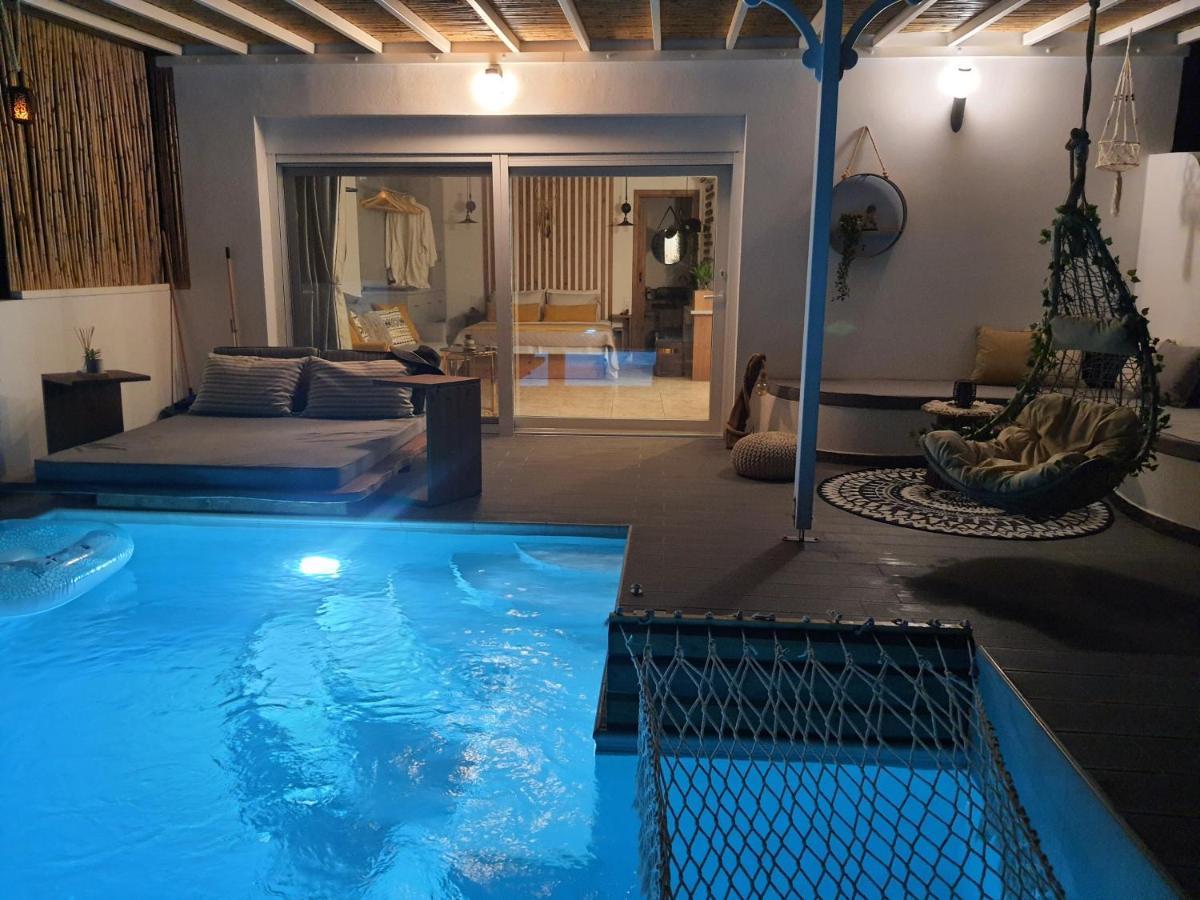 Tramonto Luxury Villa No2 - Breathtaking Sunset View Foiníkion Exterior photo