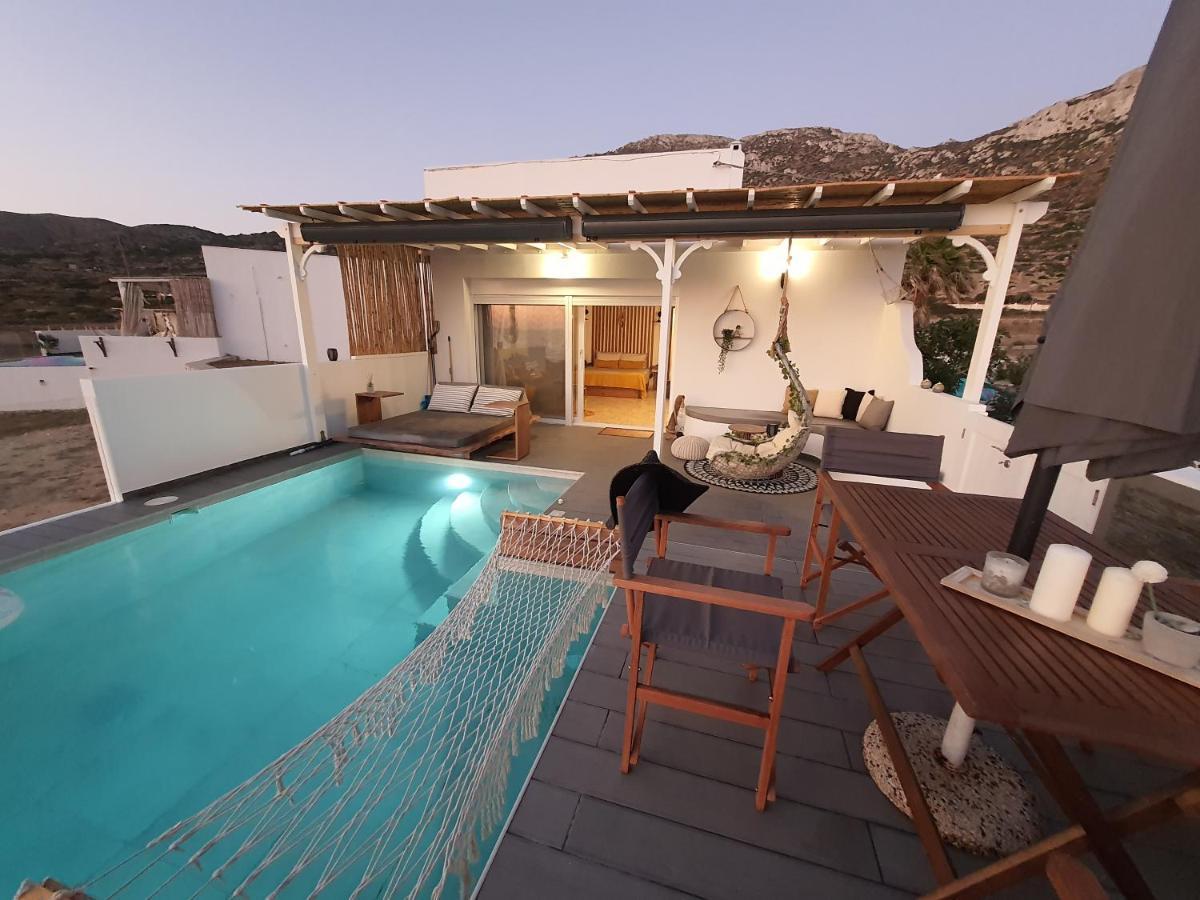 Tramonto Luxury Villa No2 - Breathtaking Sunset View Foiníkion Exterior photo