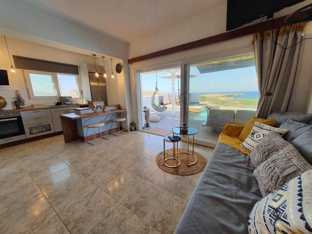 Tramonto Luxury Villa No2 - Breathtaking Sunset View Foiníkion Exterior photo