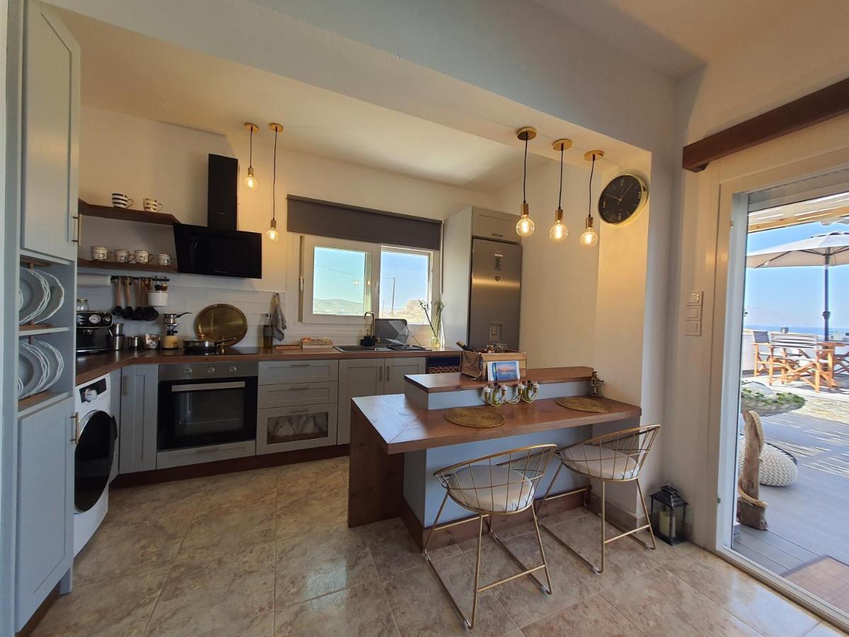 Tramonto Luxury Villa No2 - Breathtaking Sunset View Foiníkion Exterior photo