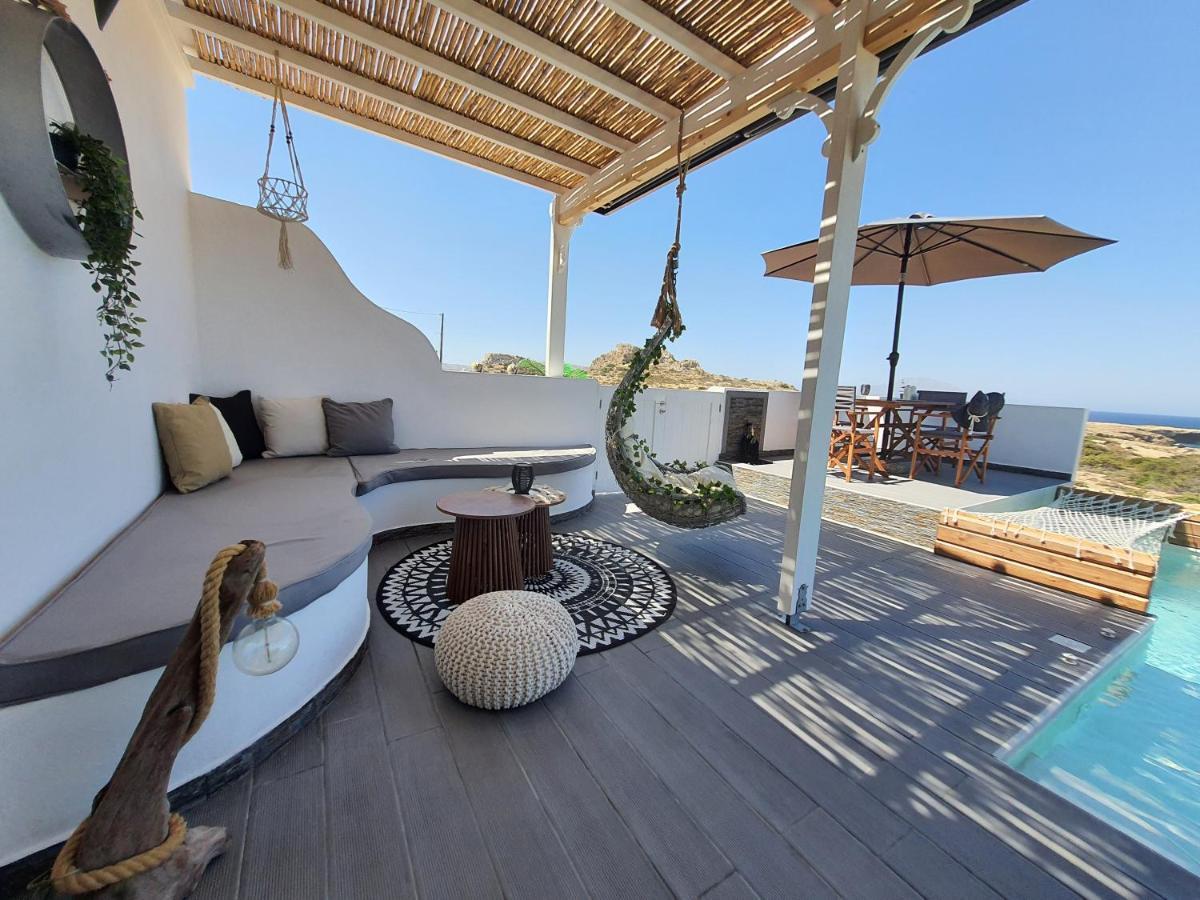 Tramonto Luxury Villa No2 - Breathtaking Sunset View Foiníkion Exterior photo