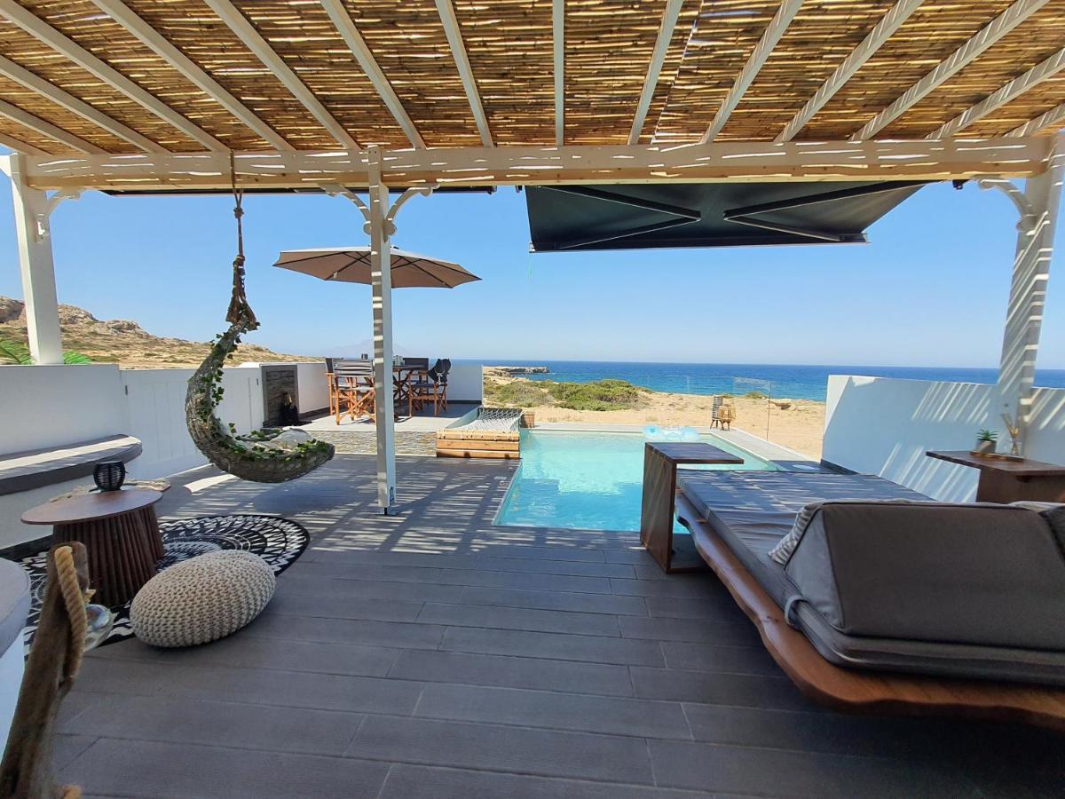 Tramonto Luxury Villa No2 - Breathtaking Sunset View Foiníkion Exterior photo