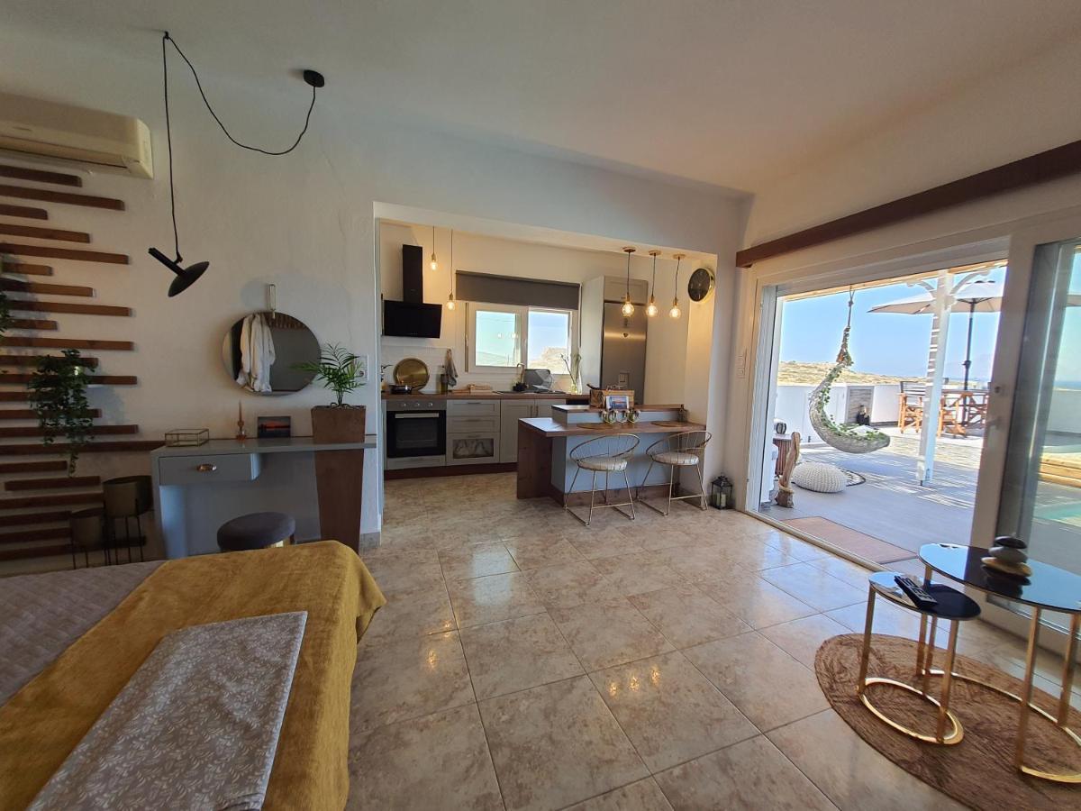 Tramonto Luxury Villa No2 - Breathtaking Sunset View Foiníkion Exterior photo