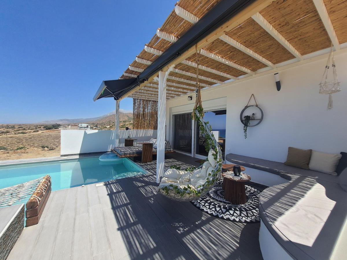 Tramonto Luxury Villa No2 - Breathtaking Sunset View Foiníkion Exterior photo